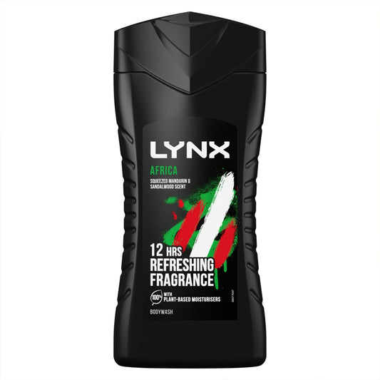 Lynx Africa Shower Gel - McCartans Pharmacy