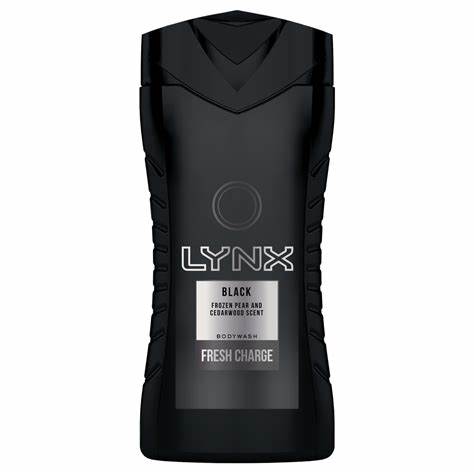 Lynx Black Shower Gel - McCartans Pharmacy