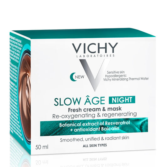 Vichy Slow Age Night Cream & Mask MB058500 - McCartans Pharmacy